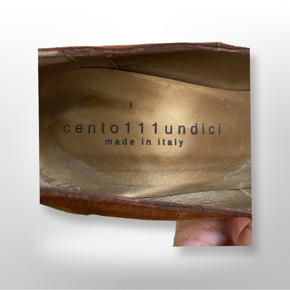 Brown, Black Suede Platform heels, Size EU 37 - Picture 5 of 7